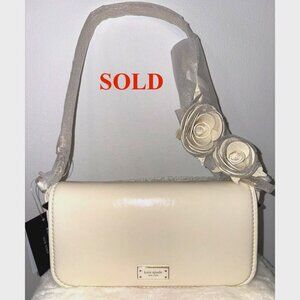 Kate Spade New York Crinkle Leather Shoulder Bag Crossbody  - NWT